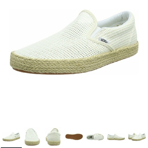 vans espadrilles mens
